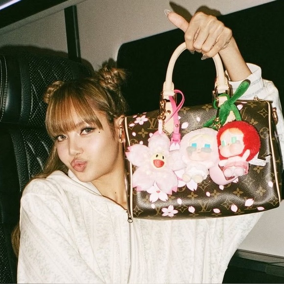 Pop Mart CRYBABY Crying For Love Love You Cherry Much Plush Hanging Card - Picture 7 of 14